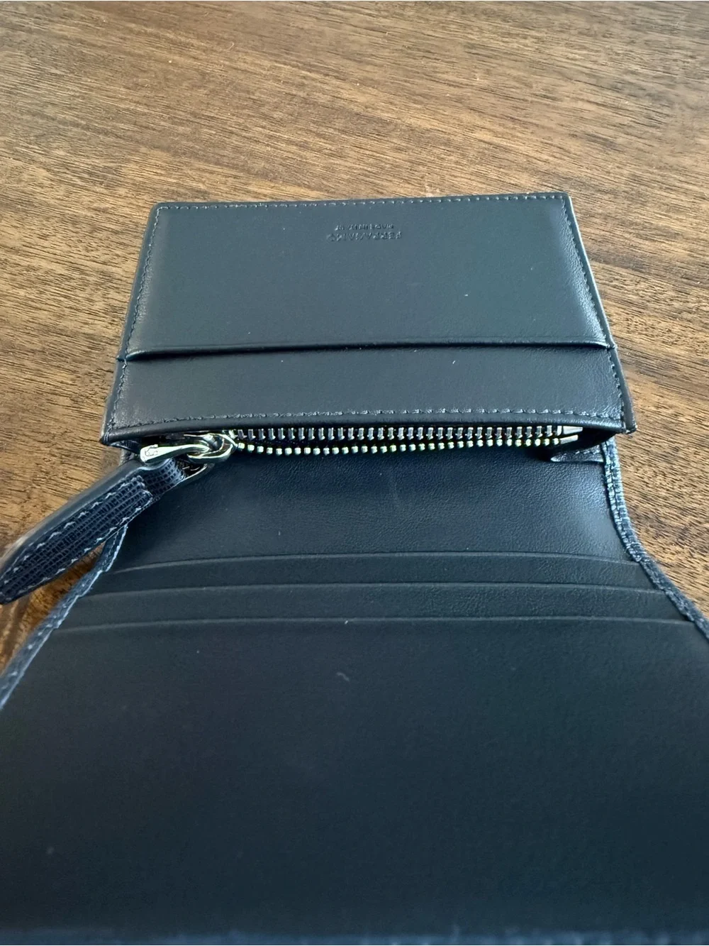 Salvatore Ferragamo compact leather